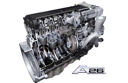 ArkelMotors's tweet photo. The @Intnltrucks A26 has increased oil change intervals meaning more Uptime for you: https://t.co/G2yGHSrxJ2 #A26Engine #gotdiesel https://t.co/6M06RwECCE