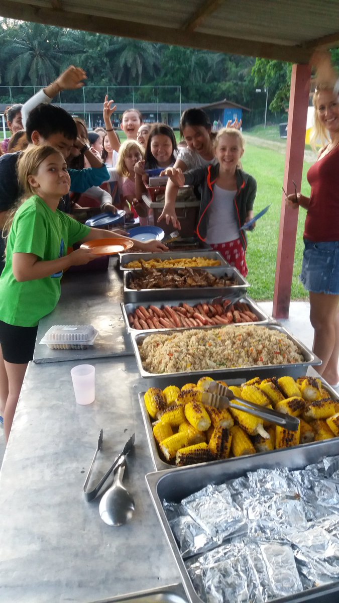 Well deserved bbq for Year 7...#Giscampweek