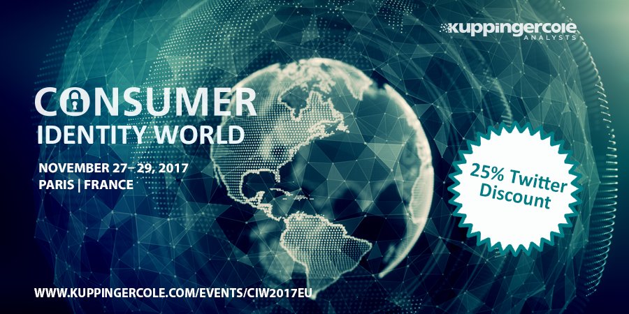 pehweiner's tweet photo. Do not miss the Consumer Identity World 2017 in Paris #ciweu17 and get 25% off the ticket price here:  https://t.co/7gnGQ0vAMj @CXPgroup_FR https://t.co/xmX0rD8MGh