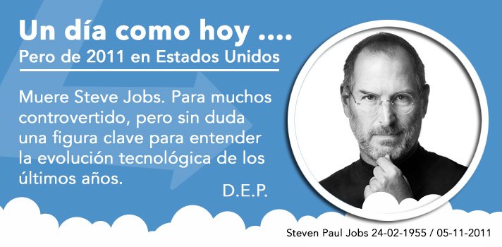 sys4net's tweet photo. Un día como hoy … #Efemerides #sys4net https://t.co/2XwhtY5vu7