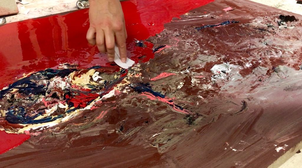 LincolnTownley's tweet photo. Working on my new collection #Hell2018
Keep up with my website https://t.co/Kvue2rXSie for updates! #red #lincolntownleyart #paint https://t.co/YTelOU1Zof