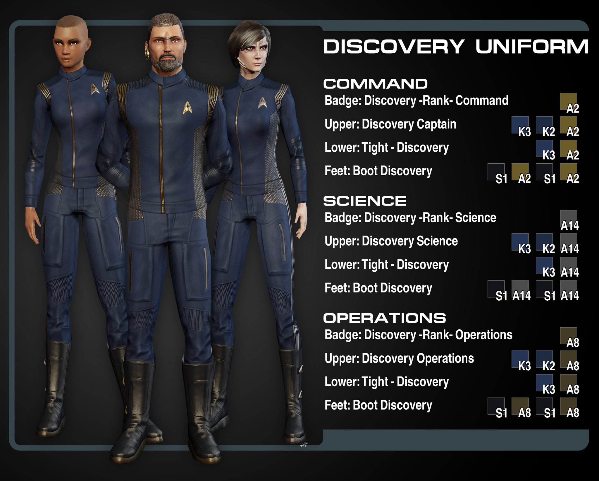 [PC] Obtenez gratuitement les uniformes de Star Trek Discovery ! - Page 2 DLXpLUjXoAElGHK?format=jpg&name=large