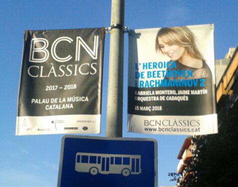 bcnclassics's tweet photo. FES 1 FOTO a una banderola de #BCNClàssics i GUANYA 2 ENTRADES al Palau de la Música Catalana! Més info:
https://t.co/3bhBZRqWIq https://t.co/EaKef6oY1S