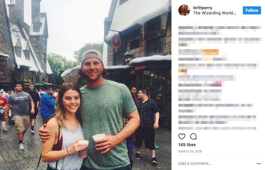 Player Wives on X: Jake Marisnick's Girlfriend Brittany Perry    / X