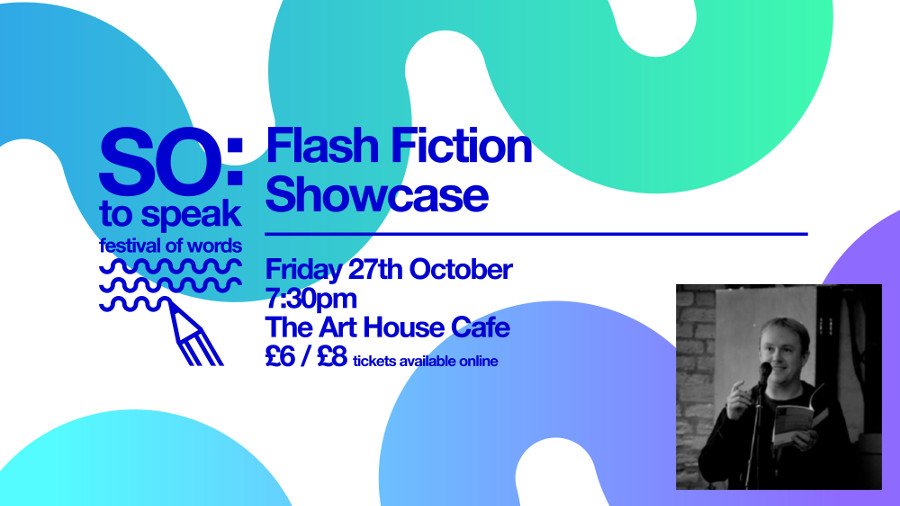 Our fantastic Flash Fiction Showcase is an evening of sizzling short stories at <a href="/MettricksOT/">MettricksOldTown</a>. Find out more info: bit.ly/2ynsklt