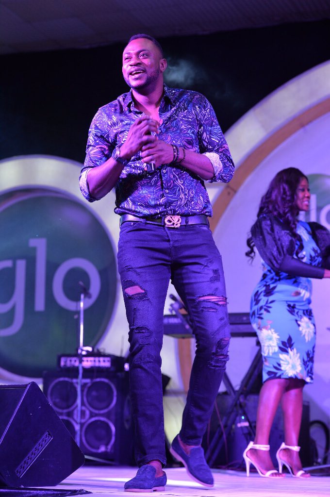 GloWorld's tweet photo. @odunomoadekola at #GloMegaMusicTourIbadan
•
#Ayingba The biggest music tour is coming to your city this Saturday #GloMegaMusicTour https://t.co/E1Zh83JOg8