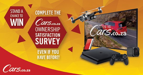 I just told <a href="/CarsSouthAfrica/">The Cars.co.za Team</a> about my car, and could WIN 1 of 5 amazing prizes. Enter here: bit.ly/WINwithCars