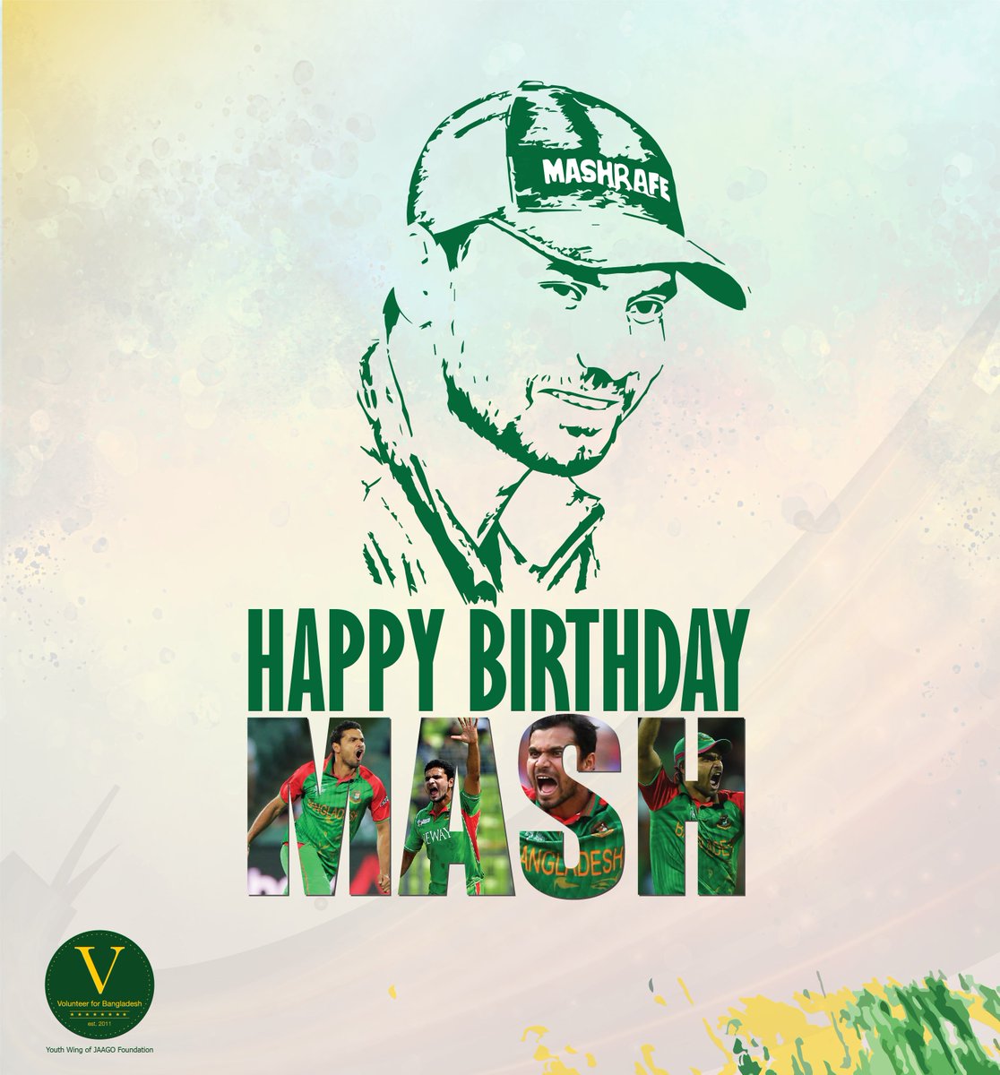 VforBD's tweet photo. Happy Birthday Mashrafe Bin Mortaza!
#Mash02 #Mashrafe #VBD
Sketch: Shakir Ahsanullah https://t.co/UzmPEMNhej