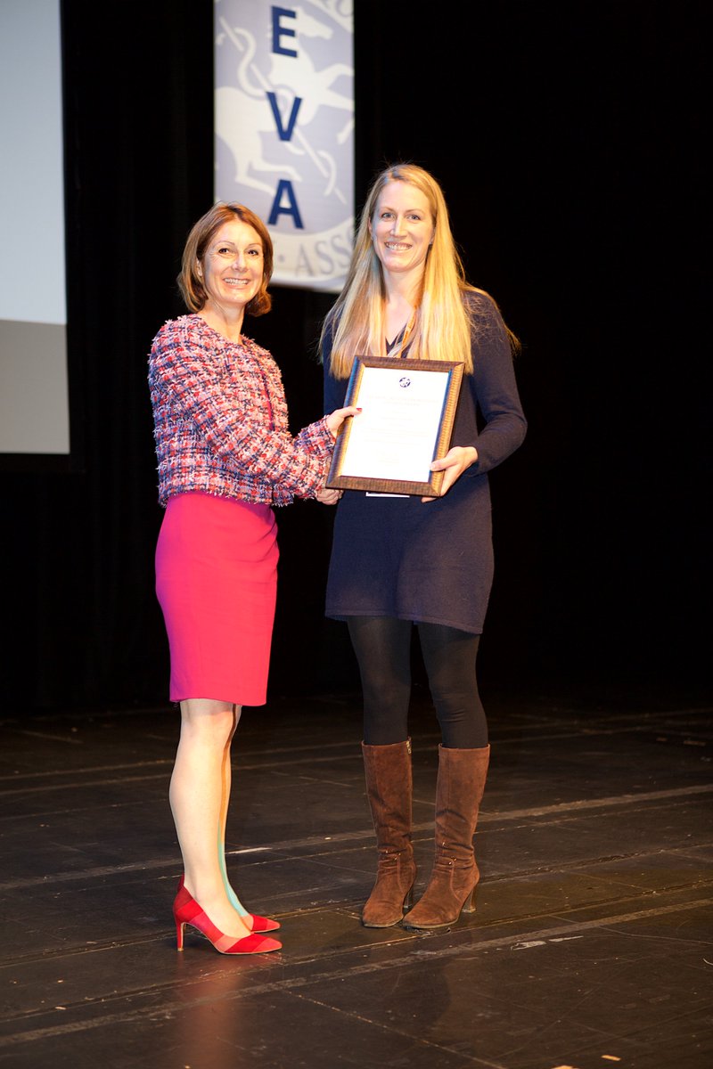 nvickivet's tweet photo. Well done Casja winning @BEVA_news Peter Rossdale EVJ award #BEVA17.Delighted to share stage with colleague @LivPGvets https://t.co/KWMx4RMiv9