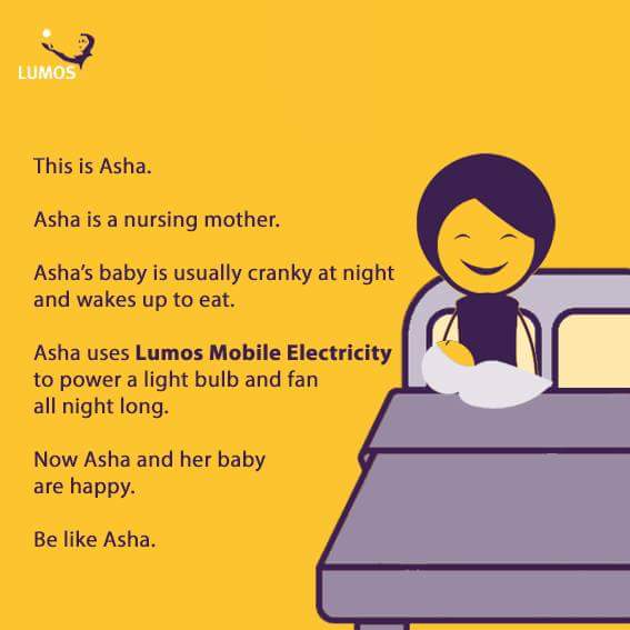 LumosNigeria's tweet photo. Be like Asha 😊
#YelloBox #LumosGlobal #MobileElectricity #LumosMobileElectricity #SolarElectricity #247Power #LumosTechnology https://t.co/893DwYOAnN