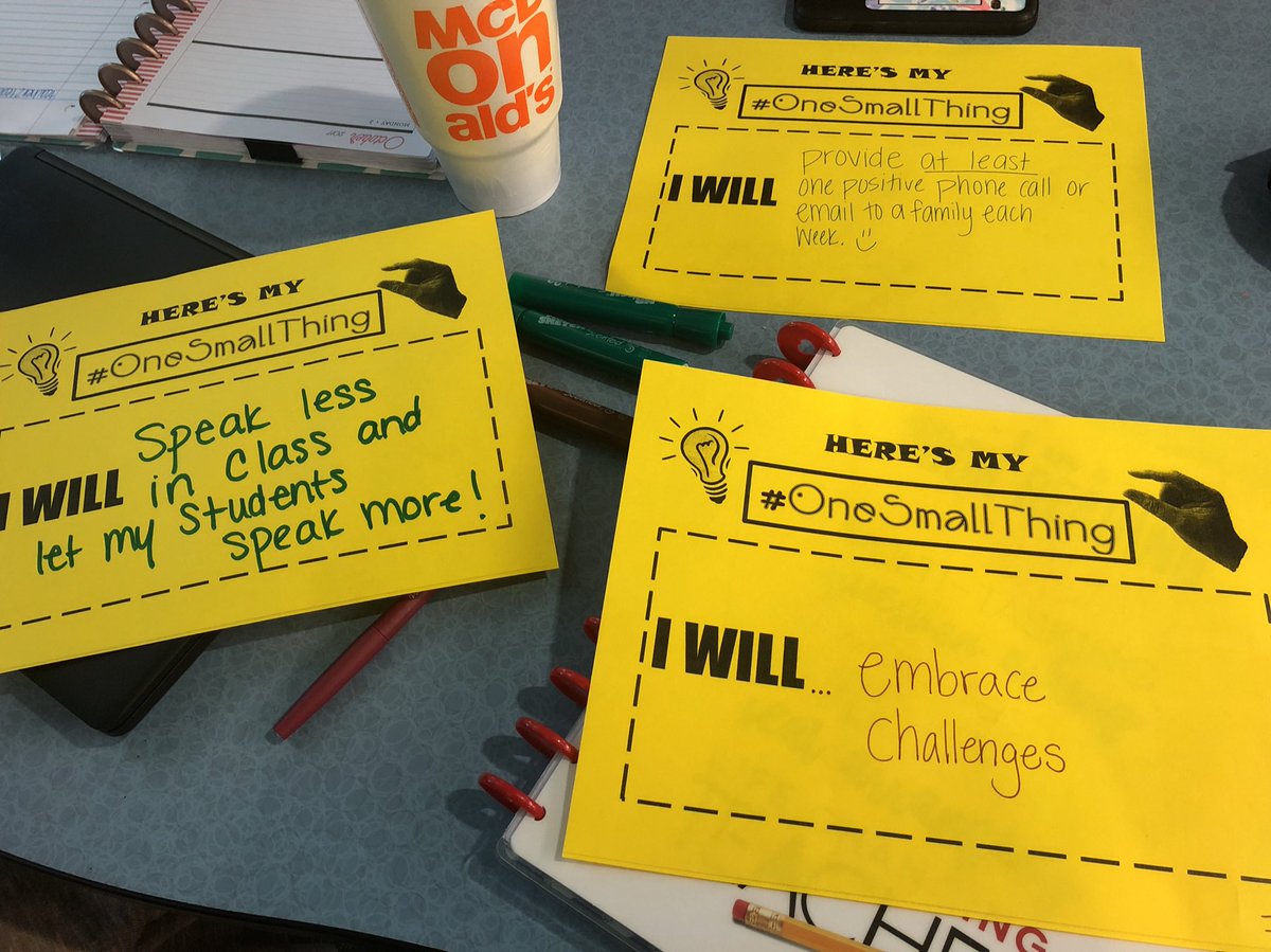 mrsktmiller's tweet photo. #onesmallthing #T2T https://t.co/FRtiBhnw0Z