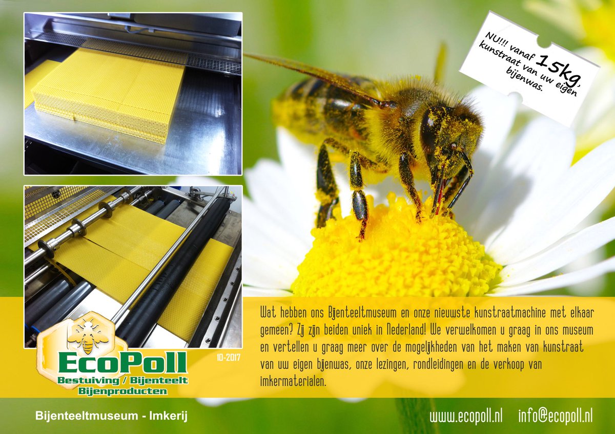Bijenmuseum Ecopoll tweet media
