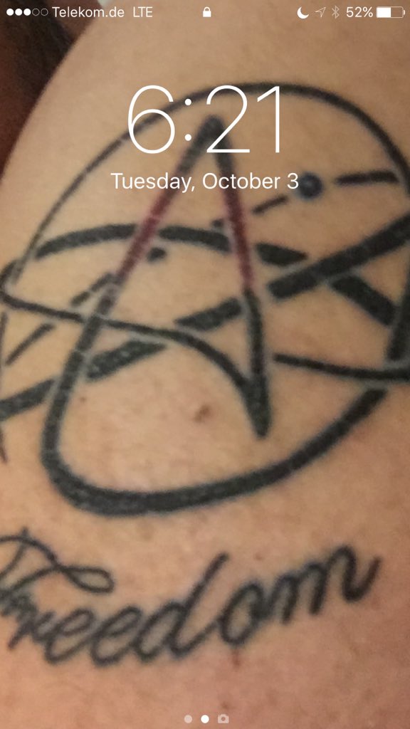 Aggregate 93+ about atheist symbol tattoo super cool .vn Aggregate 93+ about atheist symbol tattoo super cool .vn
