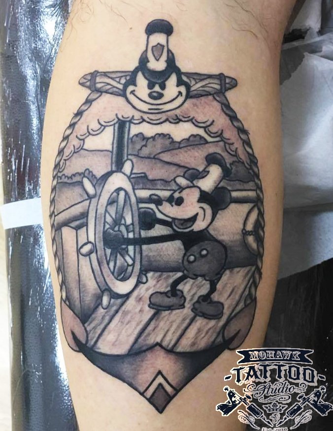 Walt Disneys Steamboat Willie We  Sirens Cove Tattoo  Facebook
