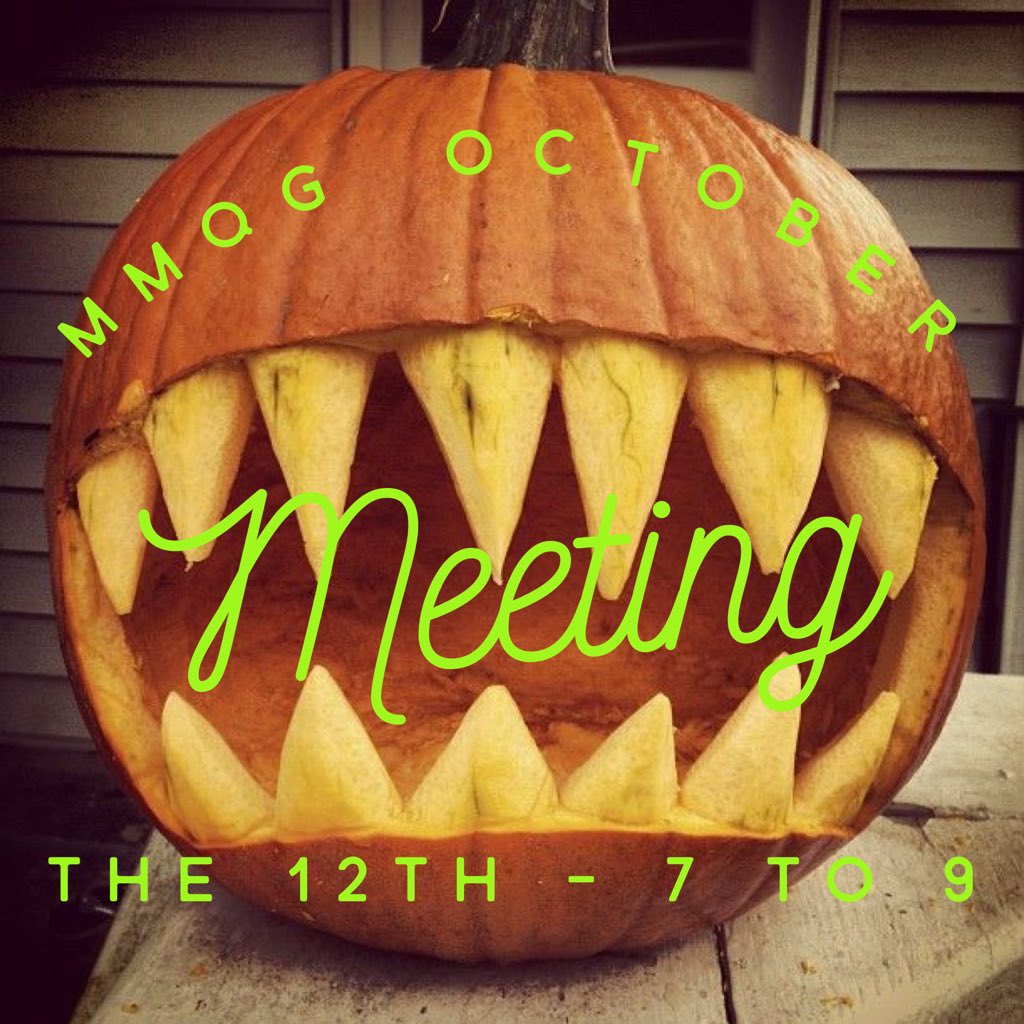 Next week! Message if you need directions or have questions! #mmqgmeeting #spookysewing