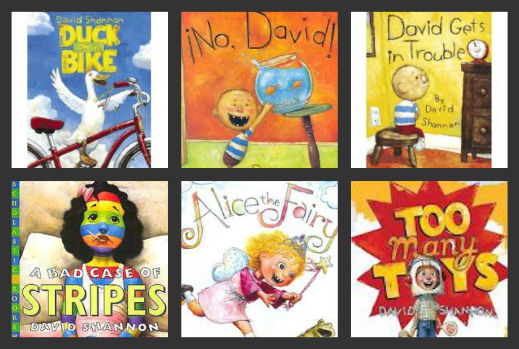 Happy birthday to David Shannon.  Explore some of his children\s books 