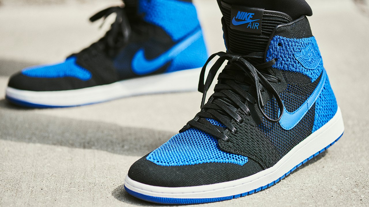 Flyknit royal cheap blue jordan 1