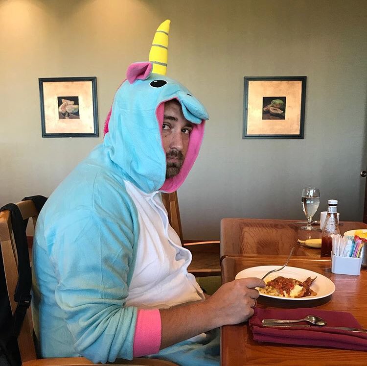 Formstack's tweet image. #FormstackAllHands17: 121 employees, 1 unicorn 🦄. 

😂😂😂