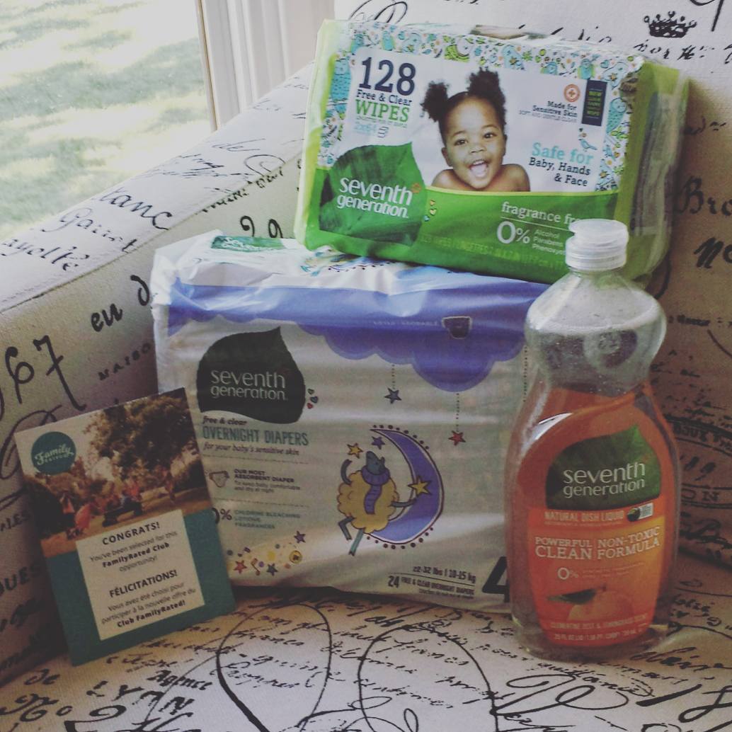 oopsigeeked's tweet photo. So excited to be chosen by @FamilyRated & @SeventhGen to #TrySeventhGeneration dish liquid, overnight diapers & wipes. #Natural #GOTitFREE https://t.co/RqCWqeEppd