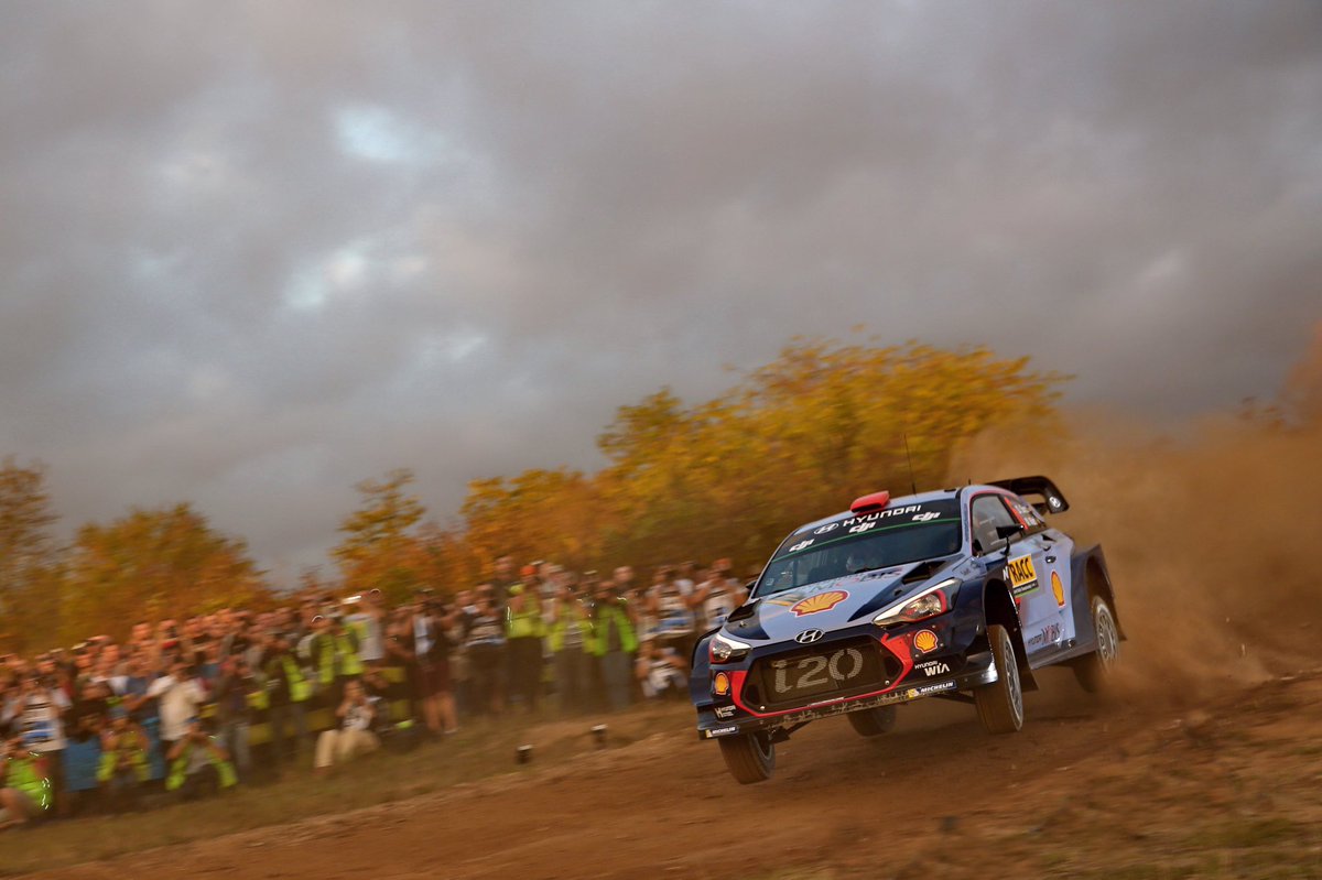 DaniSordo's tweet photo. Algunas fotos del Shakedown #RallyRacc 📸 // Some pics of this morning Shakedown #RallySpain 🇪🇸

[📷 Hyundai MotorSport] https://t.co/vcBzzrFAKz
