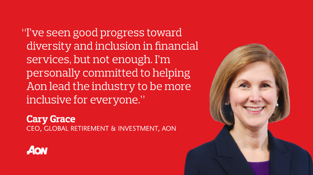 Aon_plc's tweet photo. Our CEO, Global Retirement &amp; Investment, on gender equality after being named in Most Powerful Women in Finance list https://t.co/uSGvMmSdFC https://t.co/jUf6dLQykJ