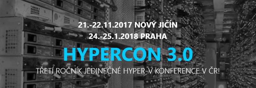 WUGCZ's tweet image. Jak učinit vaše Hyper-V šťastnějším se můžete inspirovat na třetím ročníku konference hypercon.cz v Praze a Novém Jičíně.
