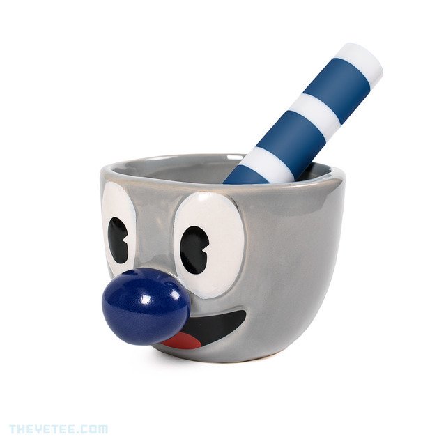 IshiiNiki's tweet image. 【☕Cuphead実用的グッズ☕】 

マグカップのキャラクターがそのままマグカップとしてグッズ化
 カップが主人公という事で『コーヒー』『砂糖』や『密造酒』を装備しパワーアップ！好きな装備(飲み物)を注ぎましょう!theyetee.com/collections/cu… #cuphead
