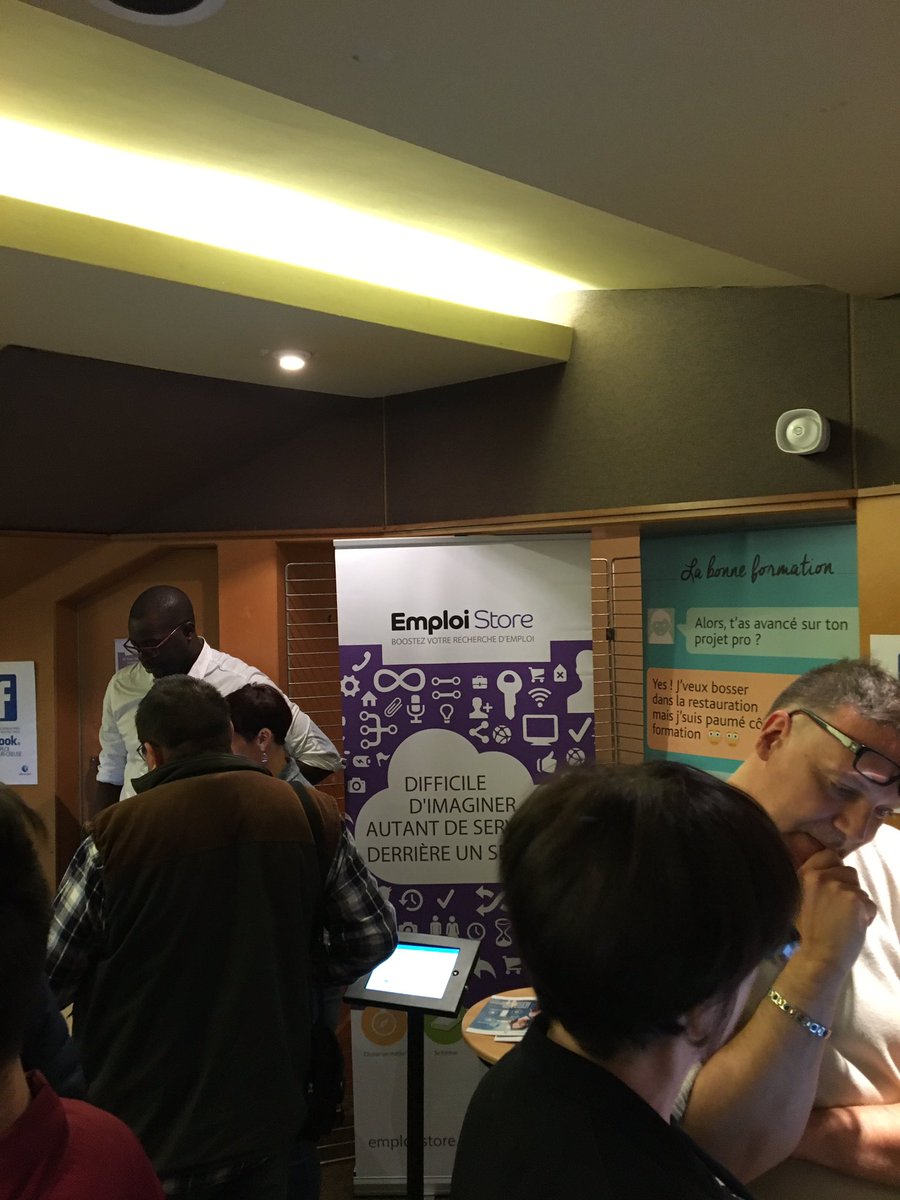 #emploi #emploistore  team digital Argenton en action sur salon emploi/orientation Le Blanc