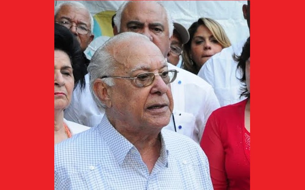 PartidoPRSC's tweet photo. Antún Batlle lamenta fallecimiento de Taveras Guzmán, dice sirvió al país con inteligencia y eficiencia. https://t.co/wQ1EXosKdL https://t.co/rGtjeeLXCw