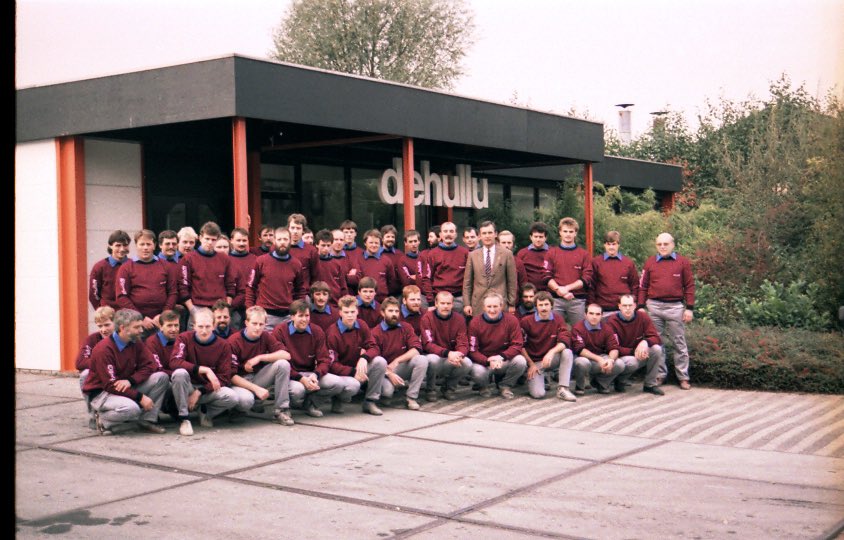 Sinds 1972 heeft Dehullu verschillende medewerkers gehad. Dit is een terugblik op het Dehullu team in 1986. 
#Dehullu45 #ThrowBackThursday