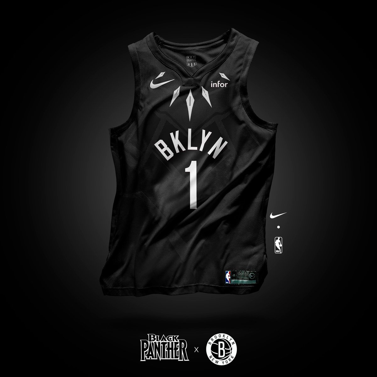 pacers black panther jersey