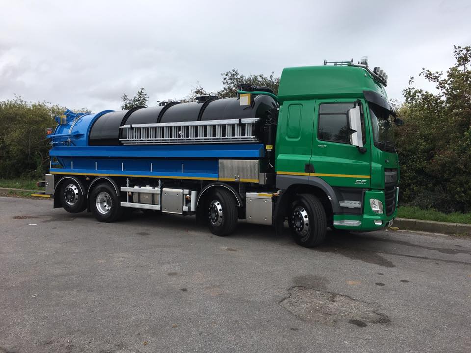 Off for sign writing tomorrow and then available for hire! Call our drainage division on 01634 201111. #Tankering #Drainage #CCTV #Flooding