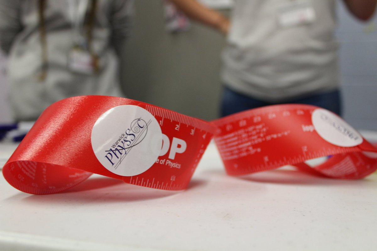 Hey <a href="/WarwickMathsSoc/">Warwick Maths Soc</a> bet you don't have Mobius strips for your new members do you?