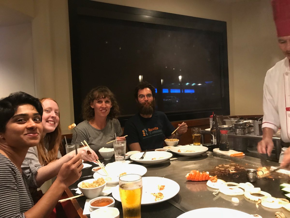 Richard Bonneau (@richbonneaunyc) on Twitter photo Women and Brian who code (Rosetta) at Orlando’s hottest spot (Benihana!!) last night after #GHC17 <a href="/rosettacon/">RosettaCon</a> <a href="/FlatironCCB/">Flatiron CCB</a> Women and Brian who code (Rosetta) at Orlando’s hottest spot (Benihana!!) last night after #GHC17 <a href="/rosettacon/">RosettaCon</a> <a href="/FlatironCCB/">Flatiron CCB</a>