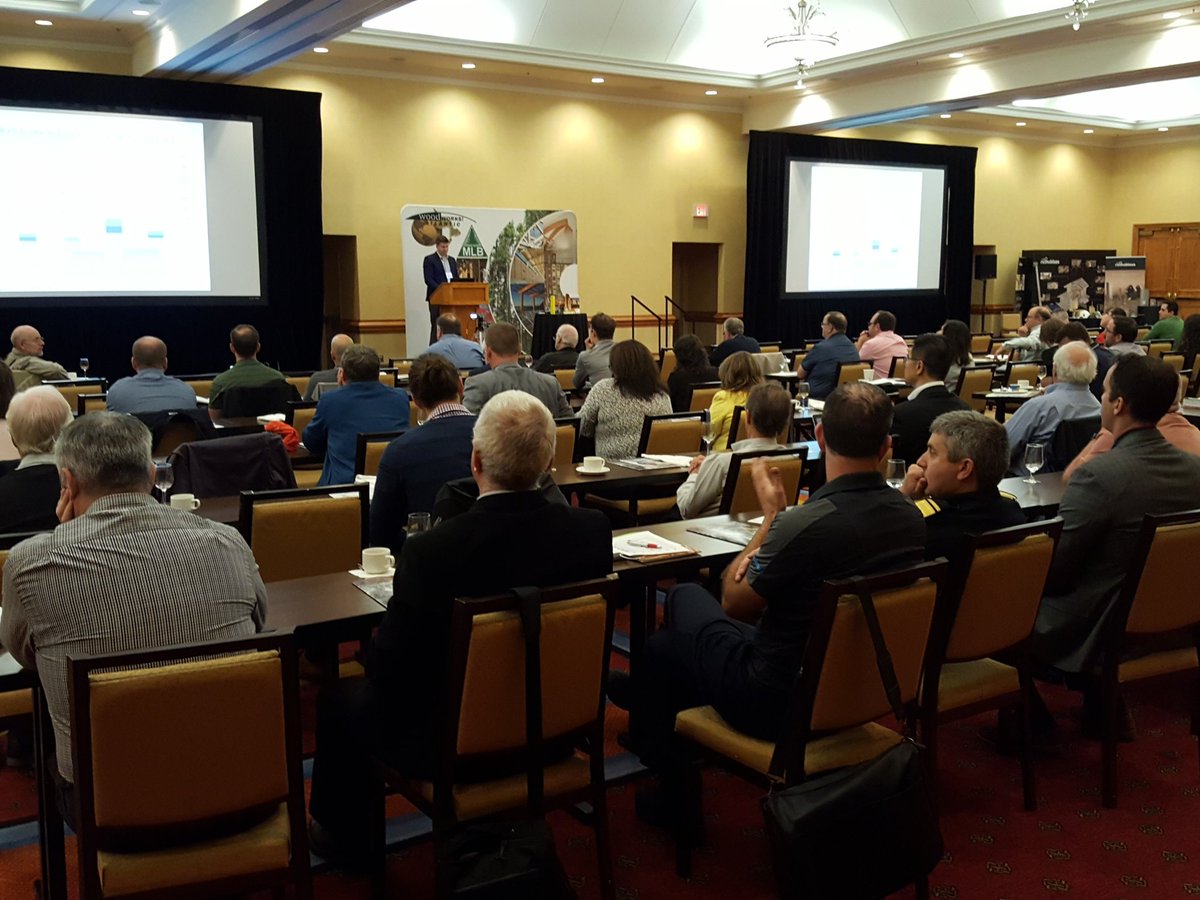 woodatlantic's tweet photo. Packed room for Graham Finch, Building Science Research Specialist, Principal, @RDHBuildings #HalifaxWSF https://t.co/UuRJAj1Hei