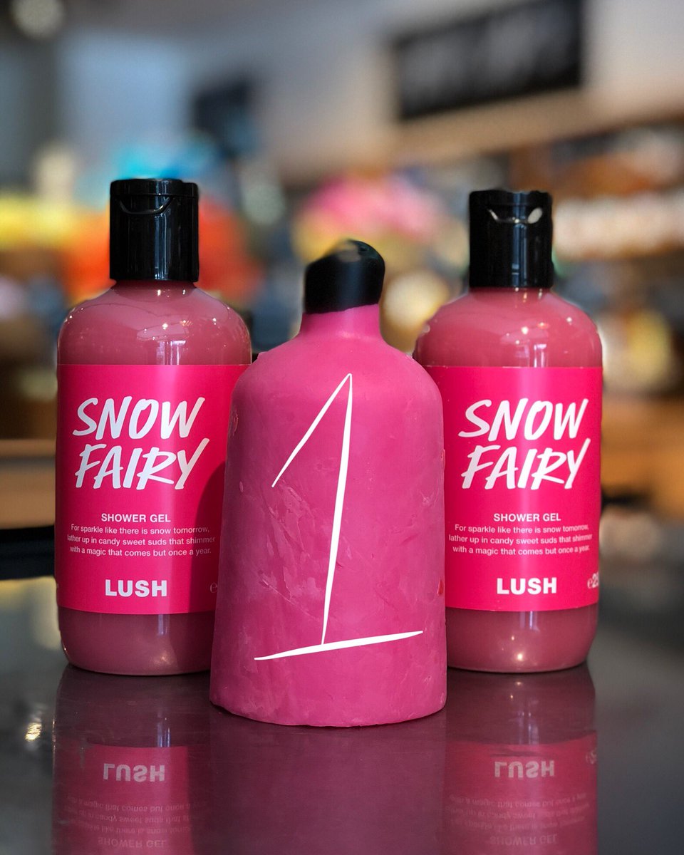 One day left! This year, everyone’s favourite, Snow Fairy will have a Naked Version! It’s exactly like the Shower Gel, just no packaging! 💕✨