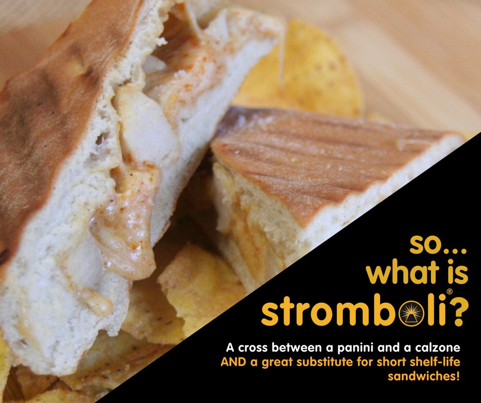 wearestromboli's tweet photo. Sandwiches can sometimes be a pain. Not saying we're the solution for the ultimate lazy person but... #jerkchicken #stromboli https://t.co/SOmQPo4EBf