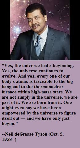 Happy birthday to astrophysicist Neil deGrasse Tyson!, born today, October 5, in 1958. 