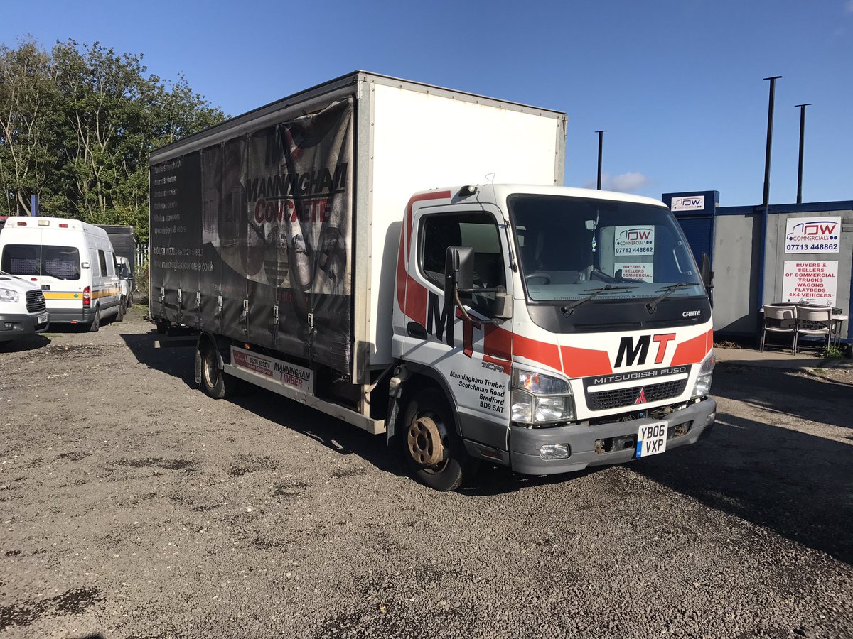 DW_Commercials's tweet image. Mitsubishi Canter 7c14 18ft 2006 06 Reg, 6 speed, on springs, e/window, pas, camera, 
Mot'd June 2018
£3495 no vat
call 07530904492