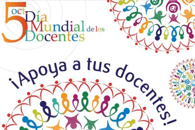 jszaragoza's tweet photo. Jóvenes con Memoria: "5O, Día Mundial de los Docentes" https://t.co/lB062fJxMh 👩🏻‍🏫✊🏻👨🏻‍🏫✊🏻 https://t.co/tze6S94uG9