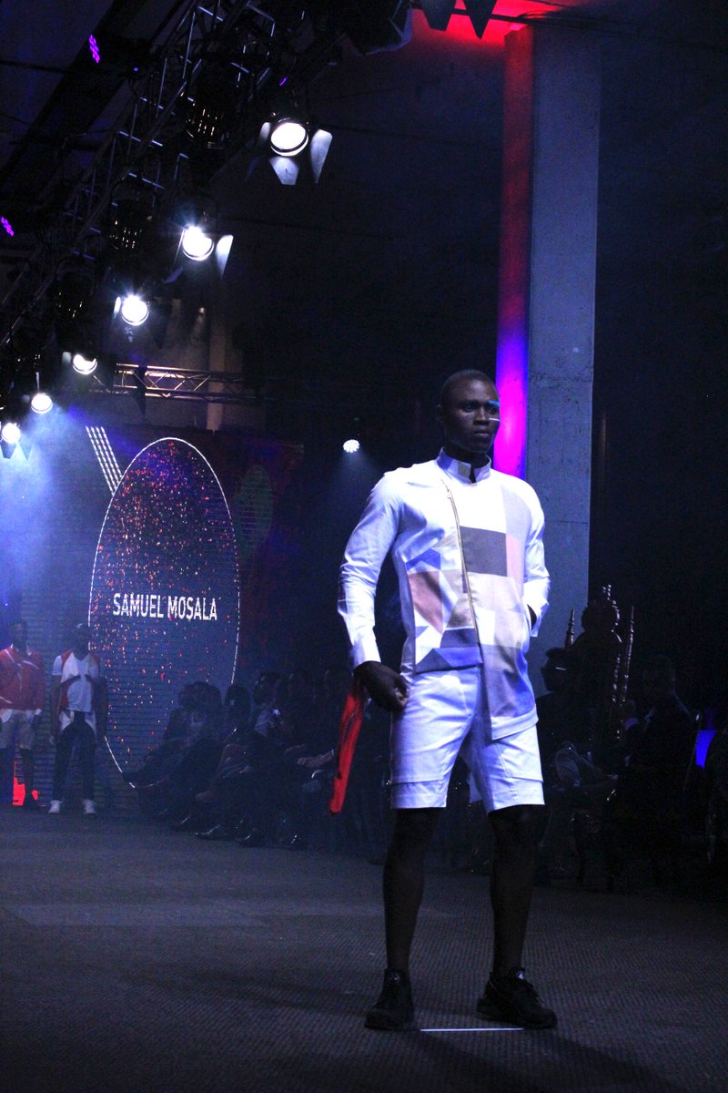 FashionNairobi's tweet photo. Samuel Mosala's #Menswear Collection during last nights finale of @TheInternSA #Africandesign  https://t.co/dwZjBZdDkI #NairobiFashionHub