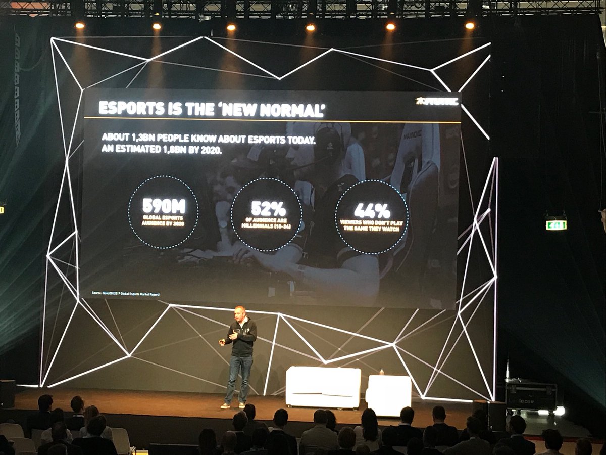 Wouter Sleijffers <a href="/FNATIC/">FNATIC</a>:  Esports is the new normal. #eday17 #emerce