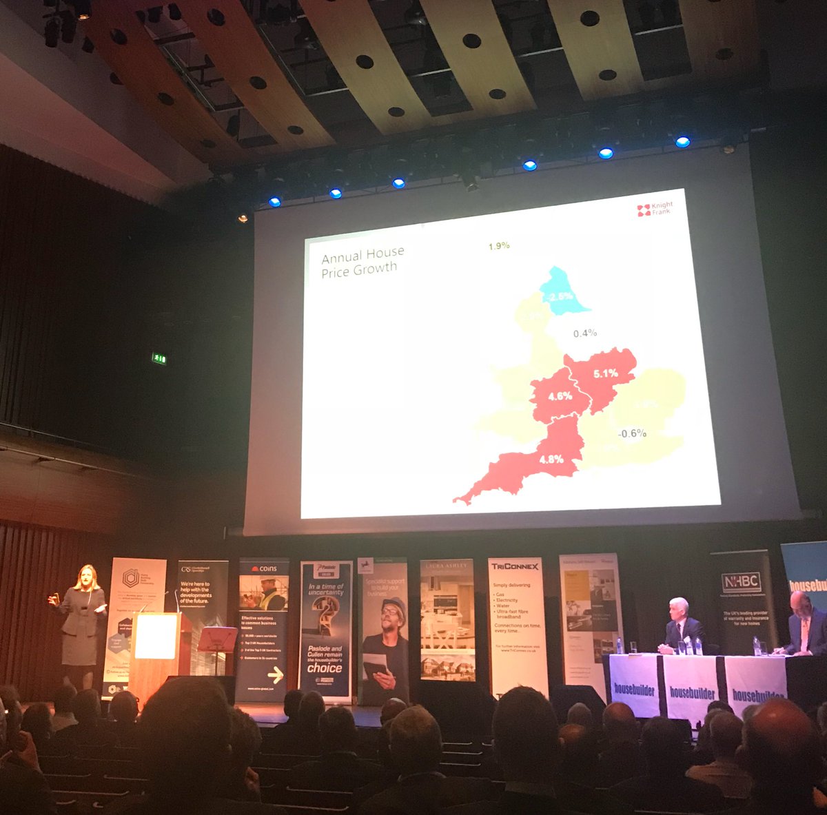 HomeBuildersFed's tweet image. .@ggilmorekf explains the regional variations in house prices and the land market.  #HMI17
