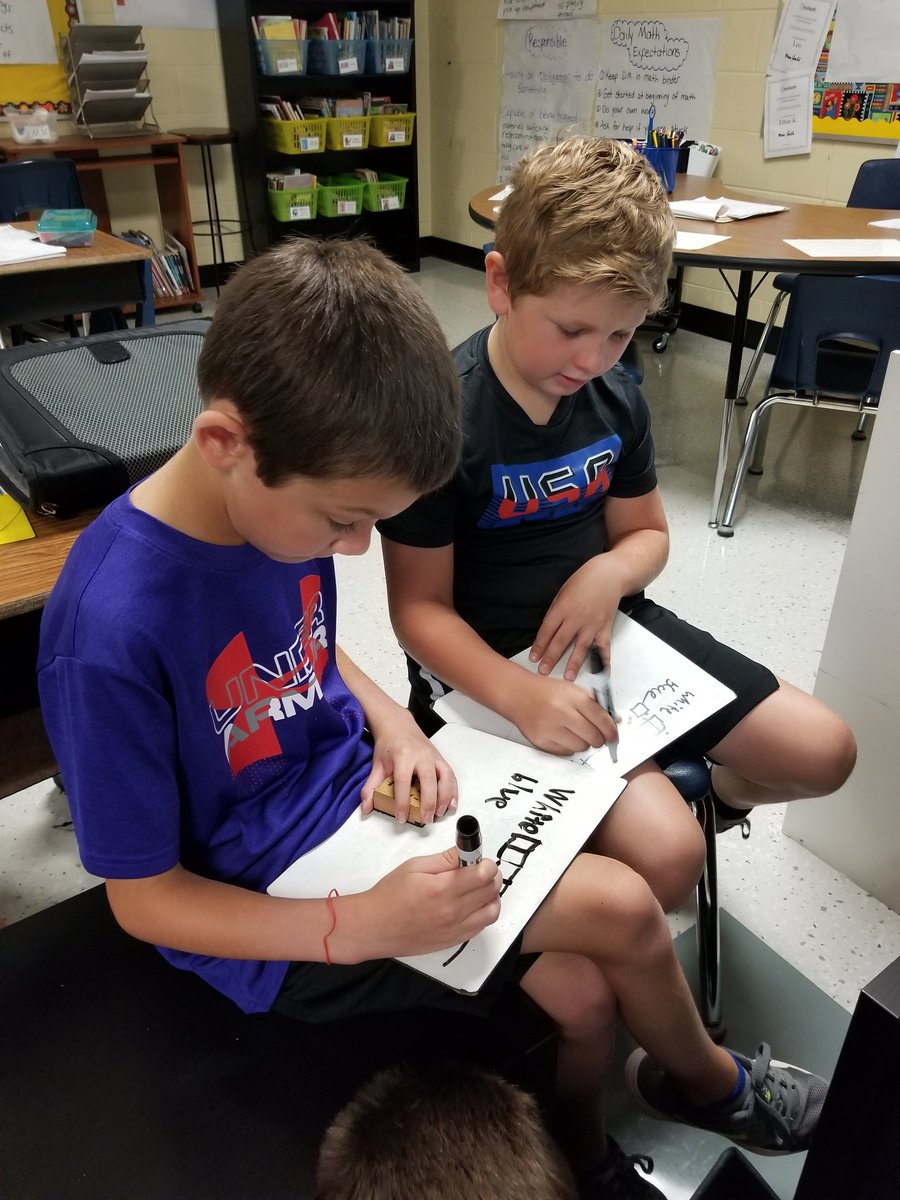 hAllStars4th's tweet image. Problem solving with partners.  #TalkingAboutMath  #WEareLakota #MathWorkshop #BuildingUnderstanding