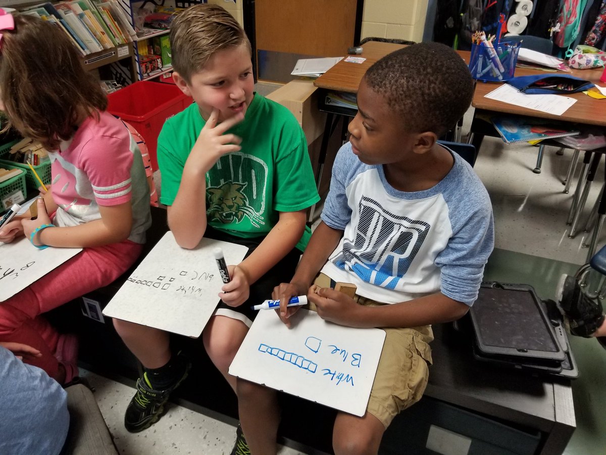 hAllStars4th's tweet image. Problem solving with partners.  #TalkingAboutMath  #WEareLakota #MathWorkshop #BuildingUnderstanding