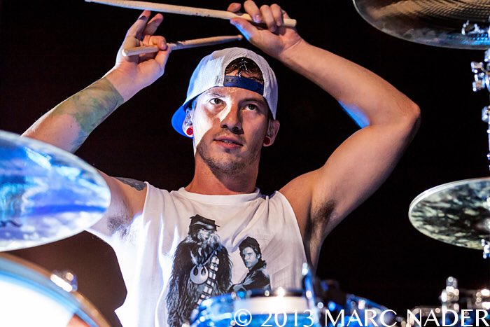 topupdating's tweet image. #ThrowbackThursday twenty one pilots opening for Fall Out Boy &amp;amp; Panic! At the Disco at Save Rock and Roll Tour