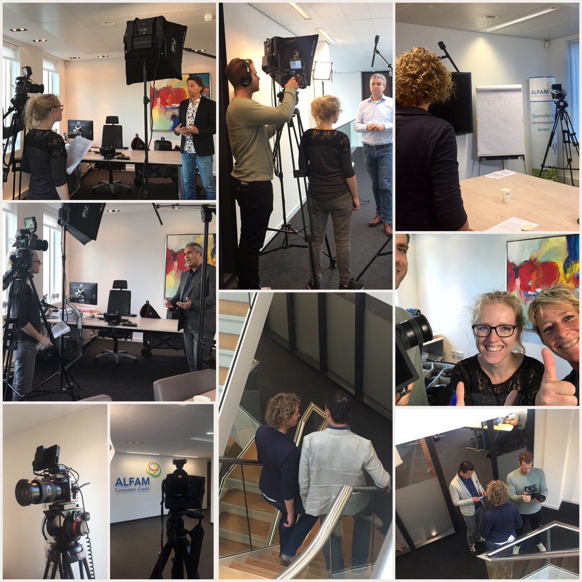 Wat een topfilm gaat dit worden! Samenwerking tussen partners, <a href="/AlfamNL/">AlfamConsumerCredit</a>, <a href="/InfoSupportBV/">Info Support</a> &amp; @teamlewis_nl #workinprogress #api #energie