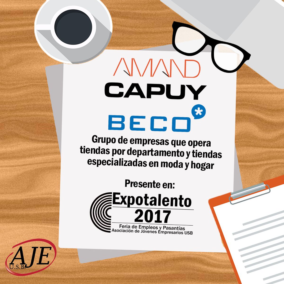 ¡HOY! Visítanos en nuestro stand en la Universidad Simón Bolívar, Caracas. #BoConcept #soygrupocapuy