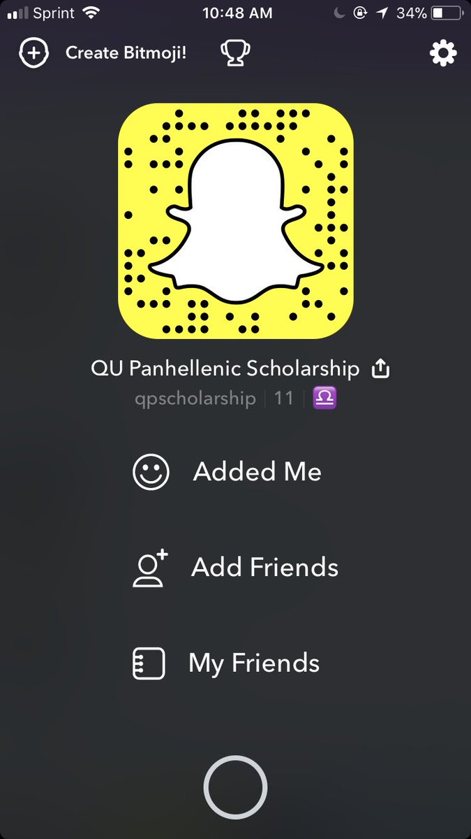 Add QPScholarship on Snapchat to send in your A grades!
