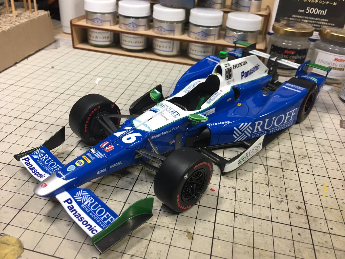 1/20 No.26 DW12 佐藤琢磨 インディ500優勝車 プラモデル インディカー